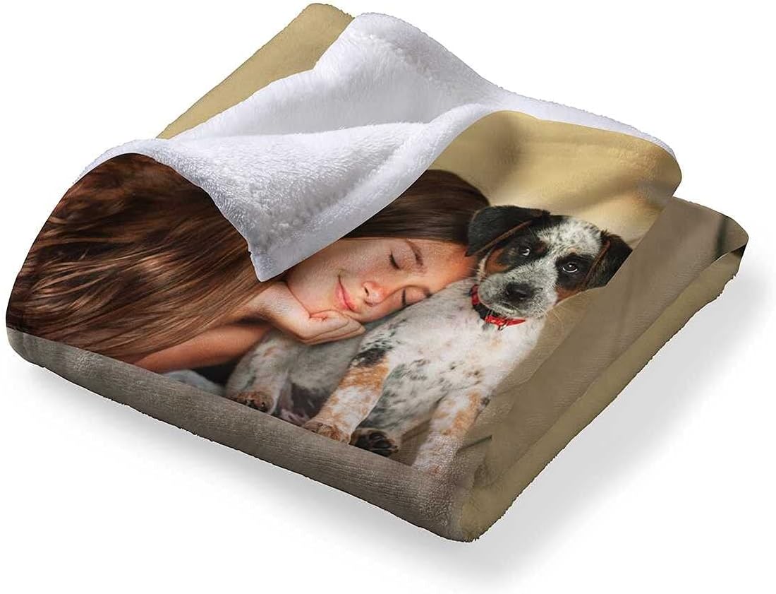 I Love You Gifts for Couples, Custom Blanket with Photos, Personalized Blankets with Pictures, Photo Blankets Using My Own Photos, Personalised Gifts for Christmas