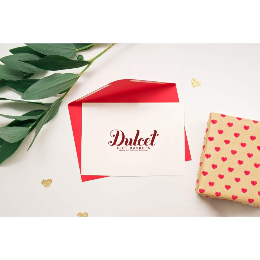 Valentine’s Day Cookie & Brownie Tin - Delicious, Fresh Baked Snacks - Gourmet Chocolate Fudge Brownie - Ideal Gift for Women, Grandmother, Sister, Daughter, Friends