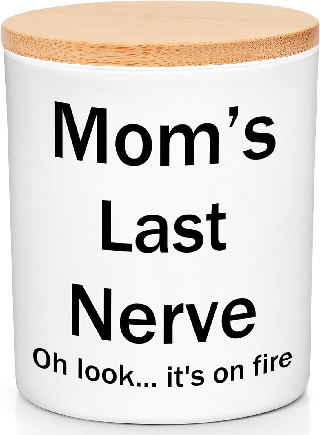 Gifts for Mom from Daughter, Son - Mothers Day Gifts for Mom, Wife, Women - Moms Birthday Gift Ideas, Cool Birthday Gift for Moms - Funny Mothers Day Candle for mom, Mom's Last Nerve Candle 10oz
