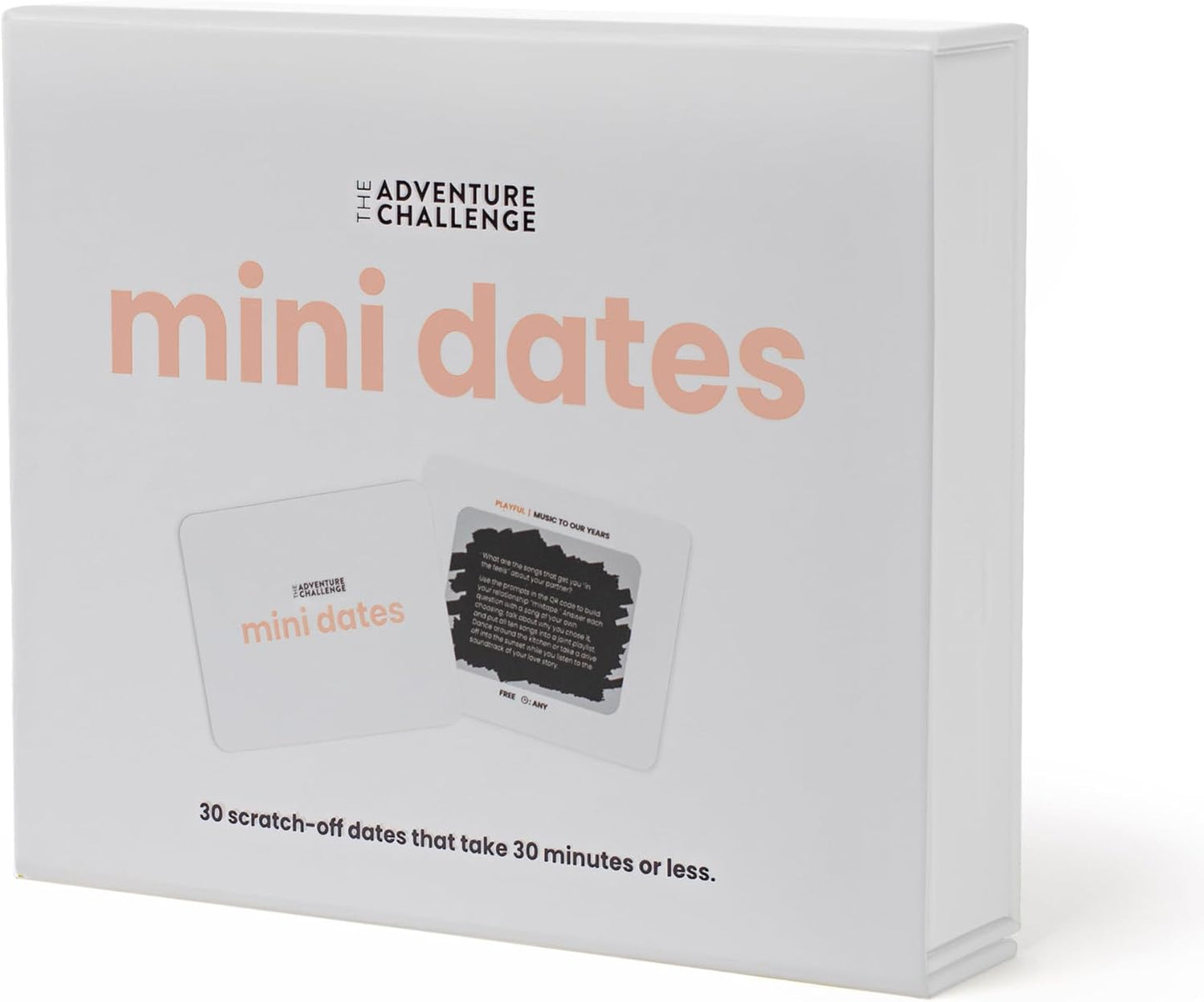 Mini Dates – Date Night Ideas for Busy Couples | 30 Meaningful Dates Under 30min | The Original Scratch-Off Date Night Game | Couples Gift