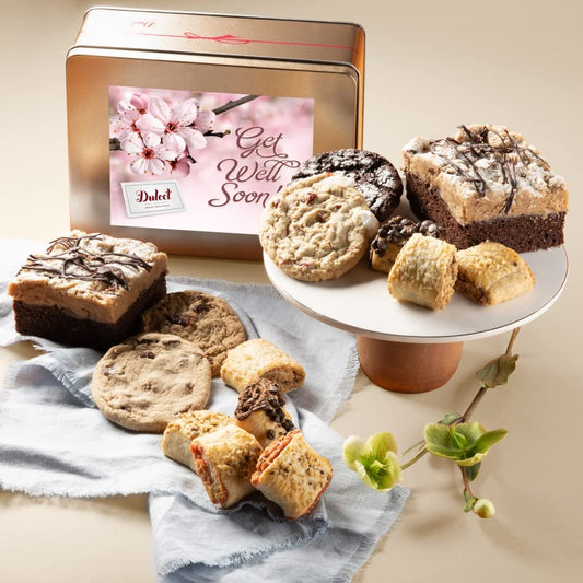 Gift Baskets Food Gifts Gourmet Get Well Soon Gifts For Mens, Women, Family, Corporates neighbors, and, Friends Care Packages By Dulcet Gift Baskets