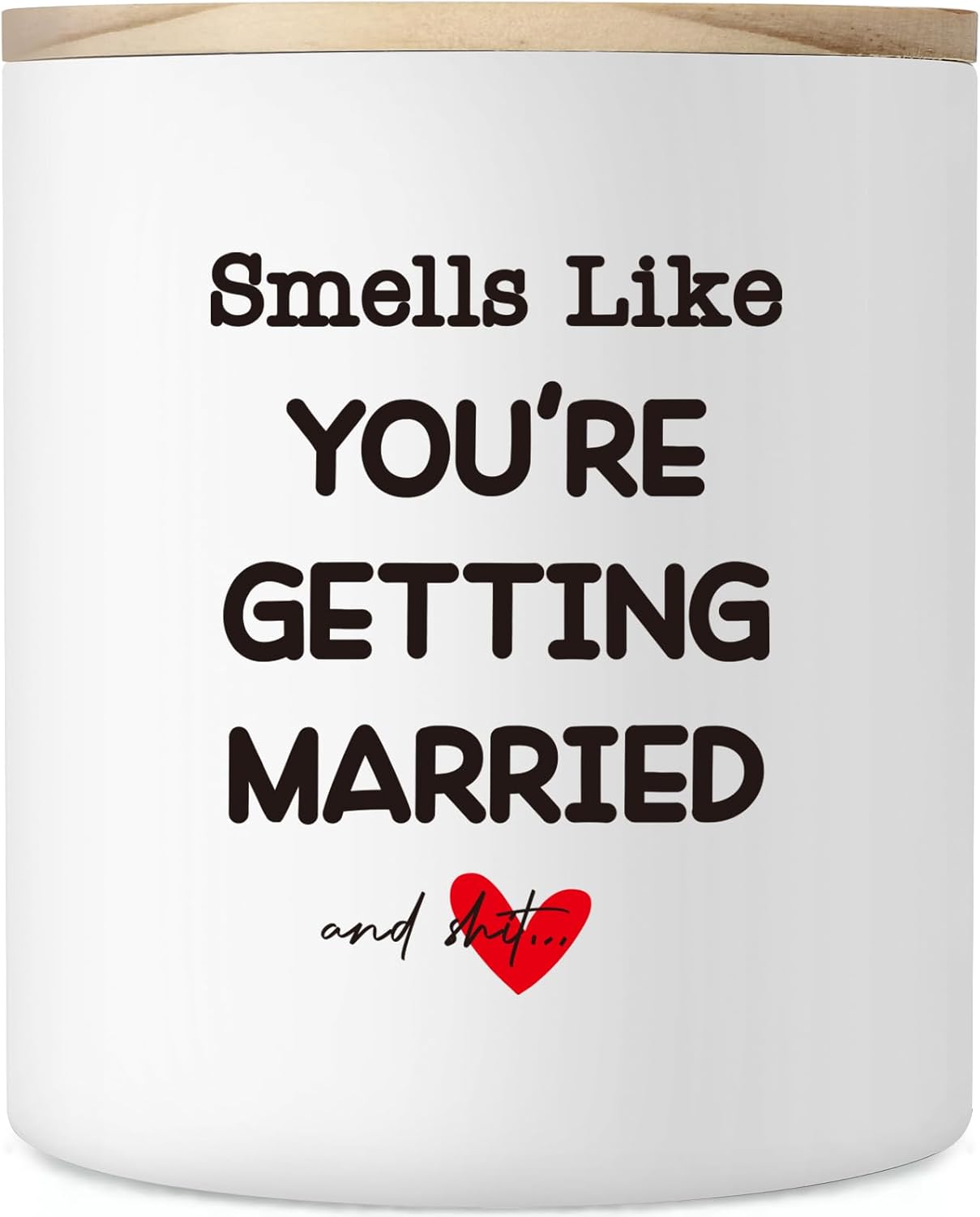 Funny Wedding Gifts for Bride, 10oz Bridal Shower Gift for Brides, Bride to Be Gifts, Bachelorette Engagement Gift for Brides, You're Getting Married Scented Soy Candle