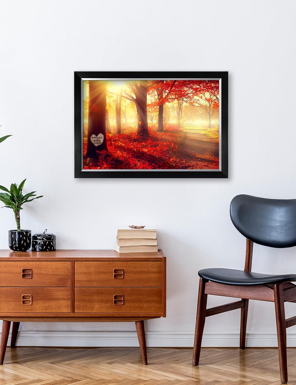 IPIC - You Are My Sunshine, Personalized Canvas Wall Art with Names and Date on for Home Decor, Customized Gift for Anniversary,Wedding,Birthday and Holidays.