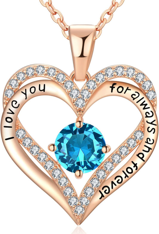 18K Rose Gold Necklaces for Women Birthday Gifts for Women Jewelry for Women Birthday Gifts for Wife Girlfriend Daughter Wife Birthday Gifts for Anniversary Mothers Day Christmas Valentines Gifts