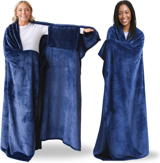 Wearable Blankets for Women, Adult Wearable Blanket Men, Girlfriend Gifts for Women Dorm Room Essentials for Her