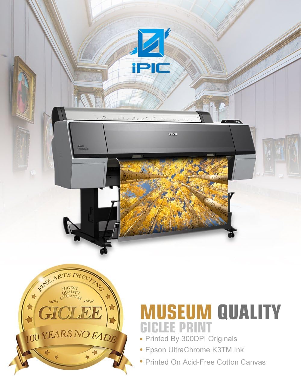 IPIC - Fall in Love, Personalized Artwork with Names and Date on, Customized Gift for Anniversary,Wedding,Birthday and Holidays. 24x16
