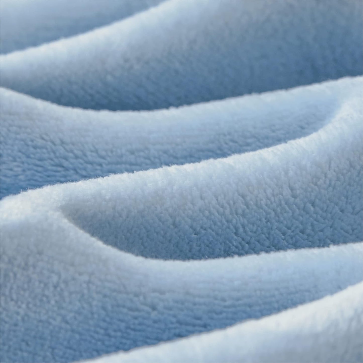 Bedsure Blanket Hoodie, Wearable Blanket for Adults & Kids as Gifts for Women Men, Birthday Gifts for Women Mom Girl Sherpa Oversized Hoodie, Sky Blue, Oversize