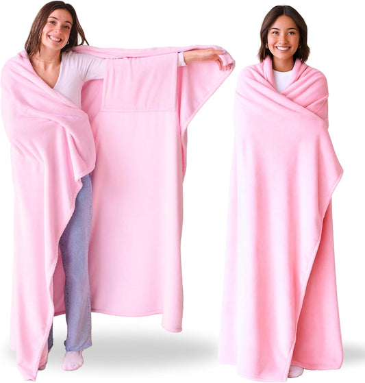 Wearable Blankets for Women, Adult Wearable Blanket Men, Girlfriend Gifts for Women Dorm Room Essentials for Her