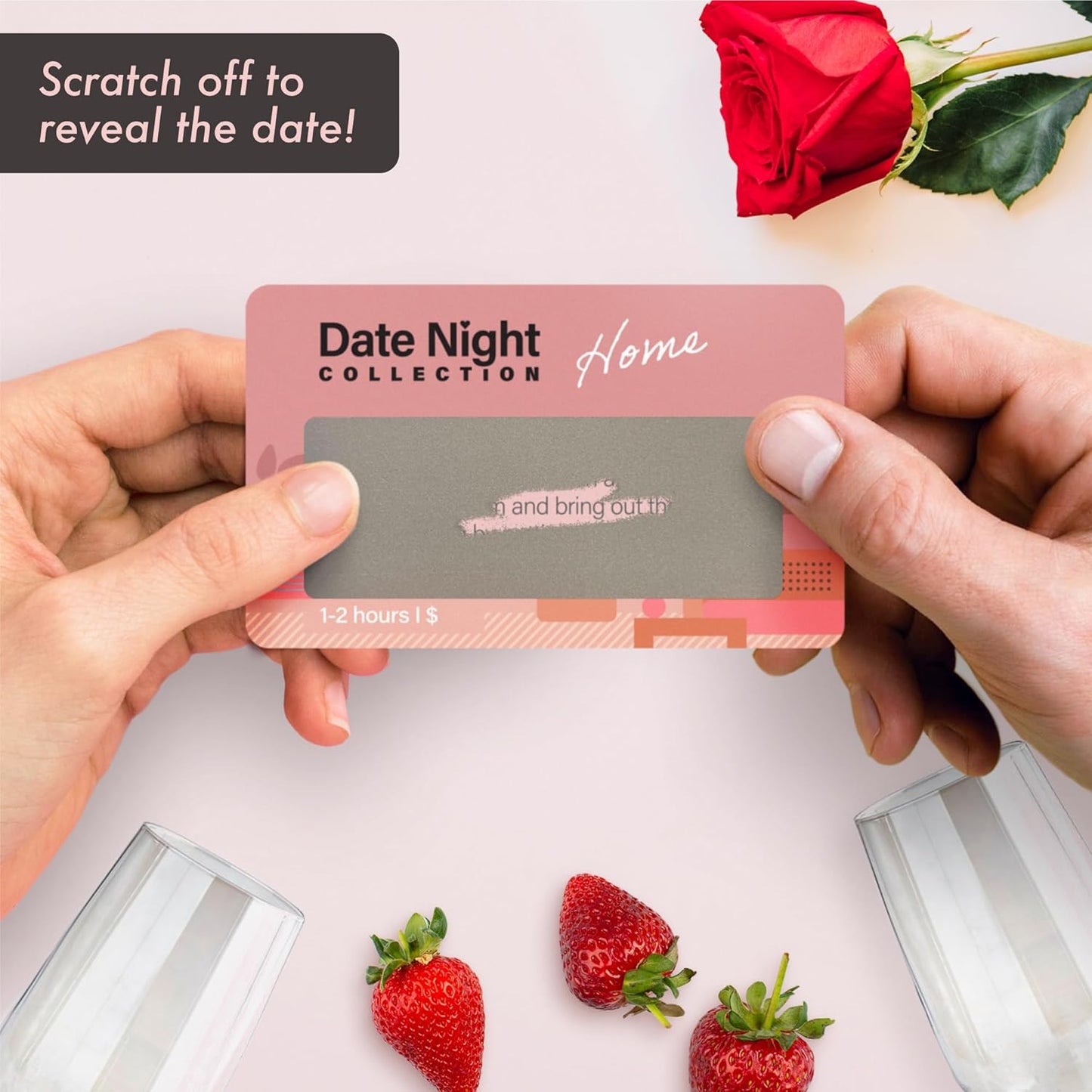 Lulu & You 55 Scratch Off Date Night Ideas for Couples - Have Fun with Our Date Night Cards - Wedding Gift & Bridal Shower Gift Idea - Appropriate for All Audiences
