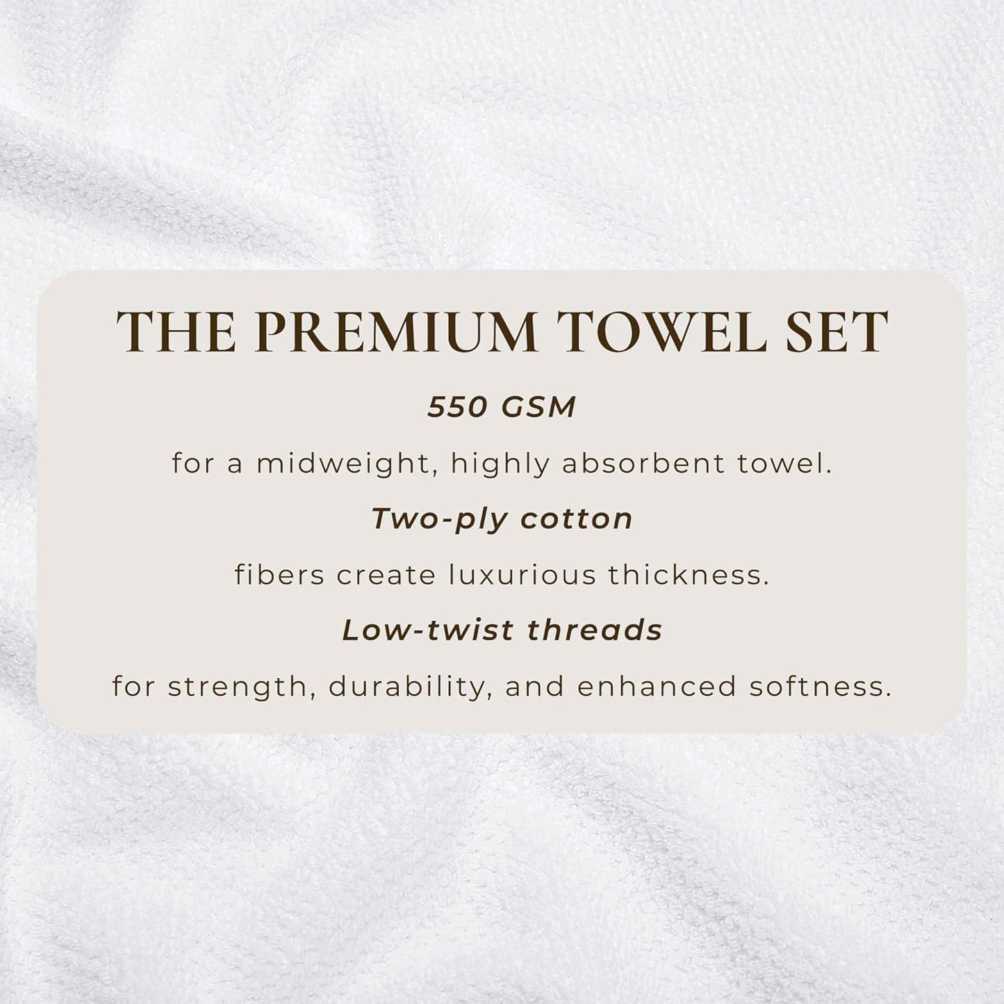 Great Bay Home White Bath Sheets - 100% Cotton Oversized 2 Pack 68x35 Extra Large Towel Set - Absorbent, Quick-Drying, Durable Oversized Bath Towel for Bathroom Décor