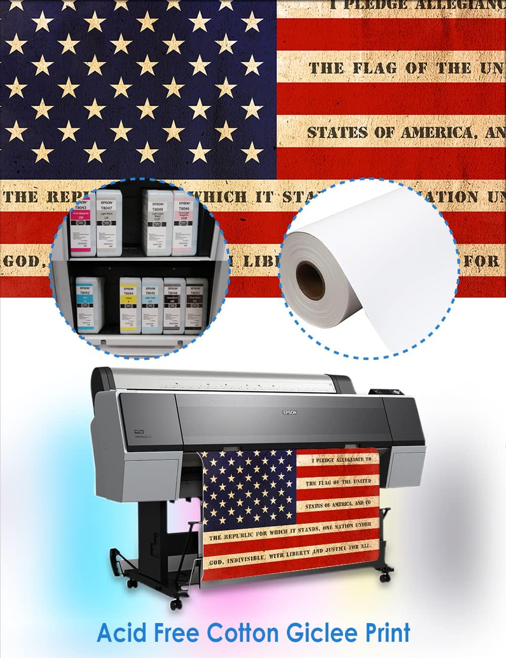 IPIC - American Flag Framed Art with Personalized Family Names & Oath. Ideal Gift for Military, Veterans & Independence Day. Show Pride & Respect. Customize Now! Total Size w/Frame: 33x23