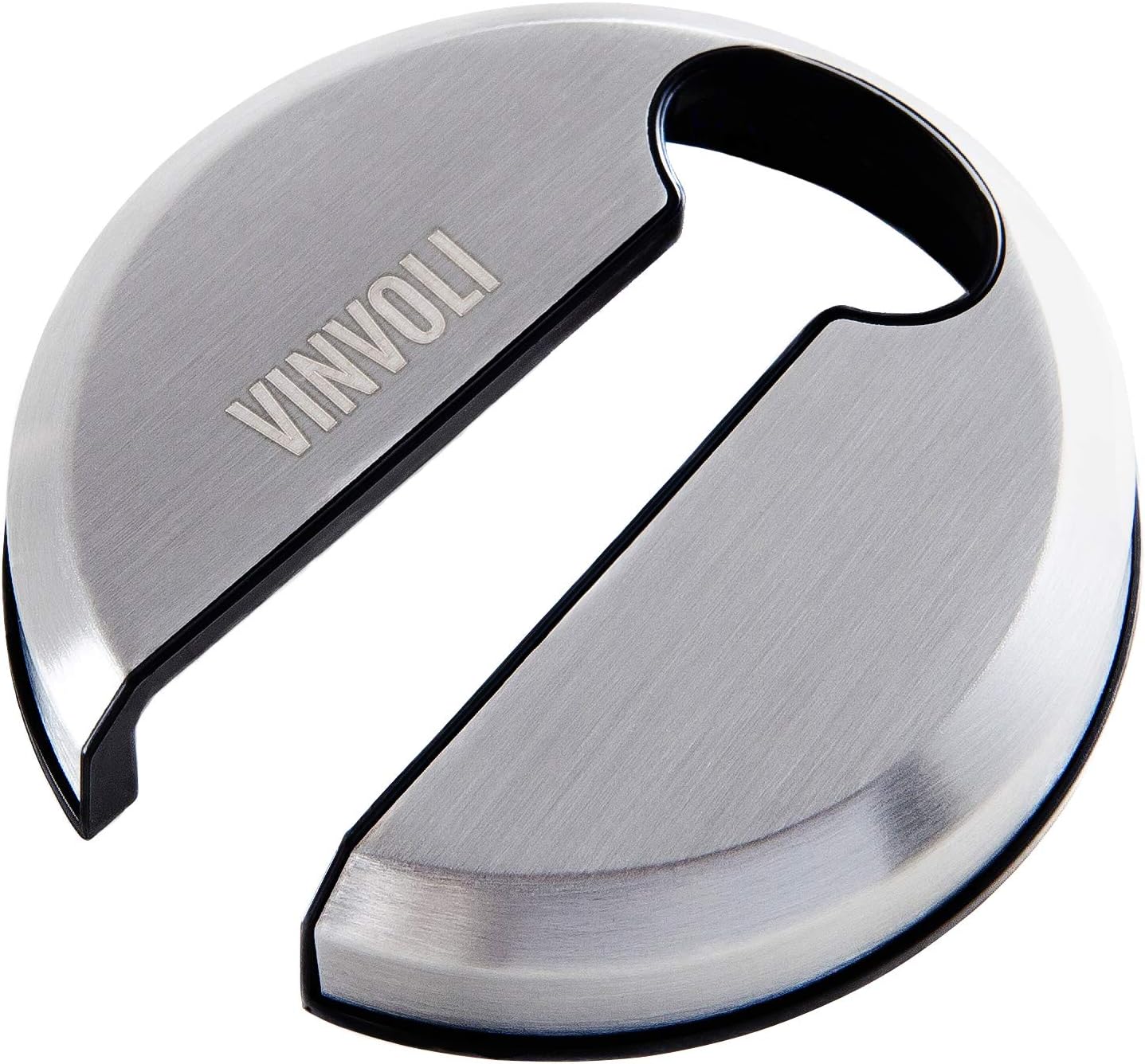 VINVOLI Wine Foil Cutter - Luxury Stainless Steel Wine Foil Cutter Tool - Foil Cutter for Wine Bottles - Wine Cutter Foil Opener Neck Label Remover - Wine Top Seal Cutter - Wine Bottle Foil Cutter