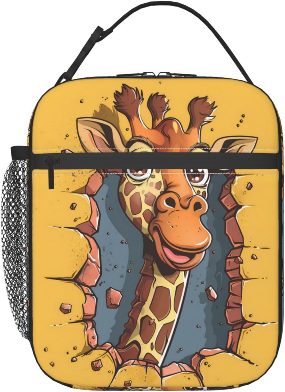 Insulated Lunch Box for Women Men, Giraffe Theme Lunch Box Reusable Portable Lunch Bag Cooler Tote Waterproof Lunch Container for Office Picnic Work Travel