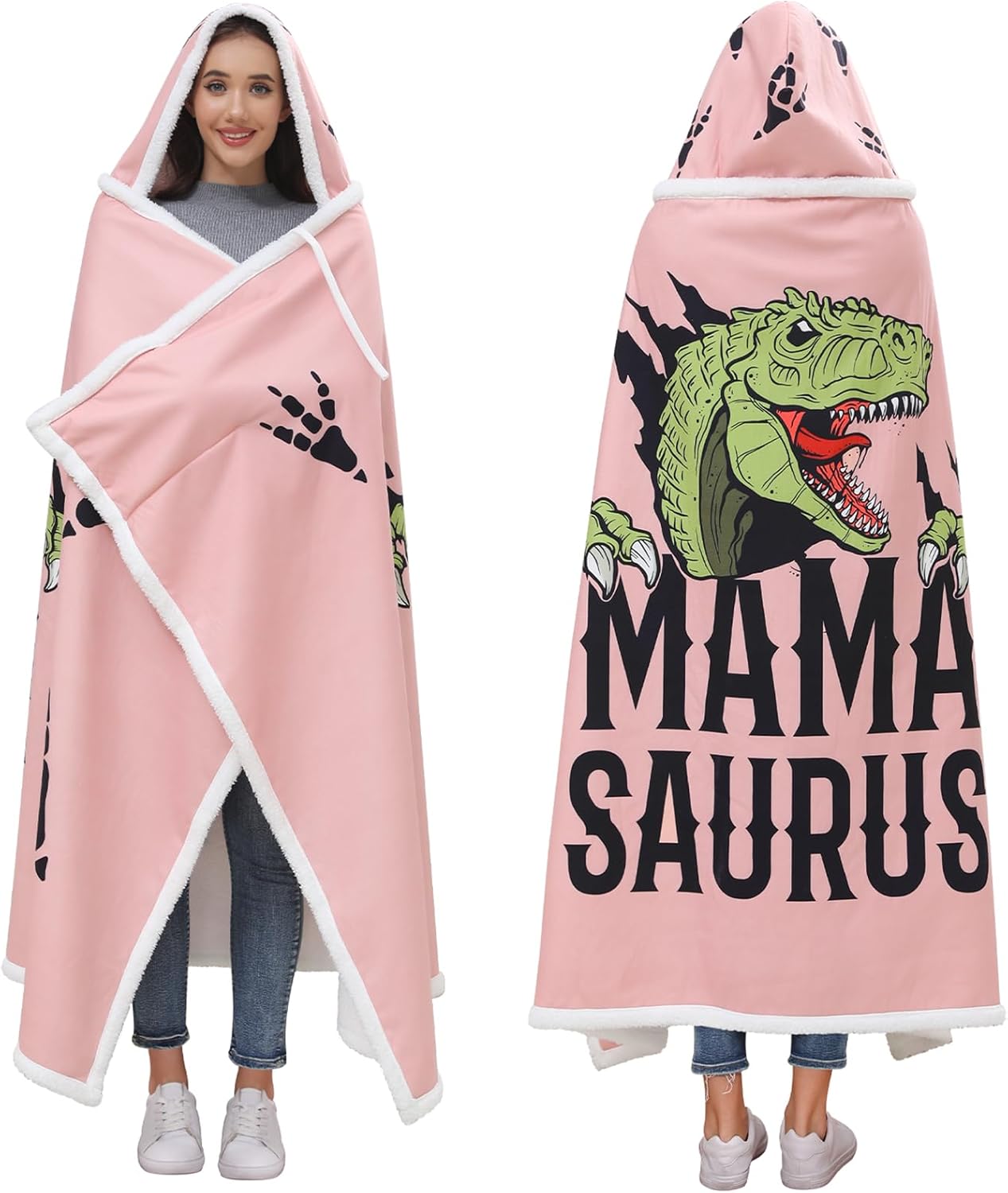 Mom Birthday Gifts, Gifts for Mom from Son Daughter, Mama Blanket Hoodie