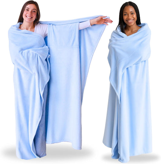 Wearable Blankets for Women, Adult Wearable Blanket Men, Girlfriend Gifts for Women Dorm Room Essentials for Her