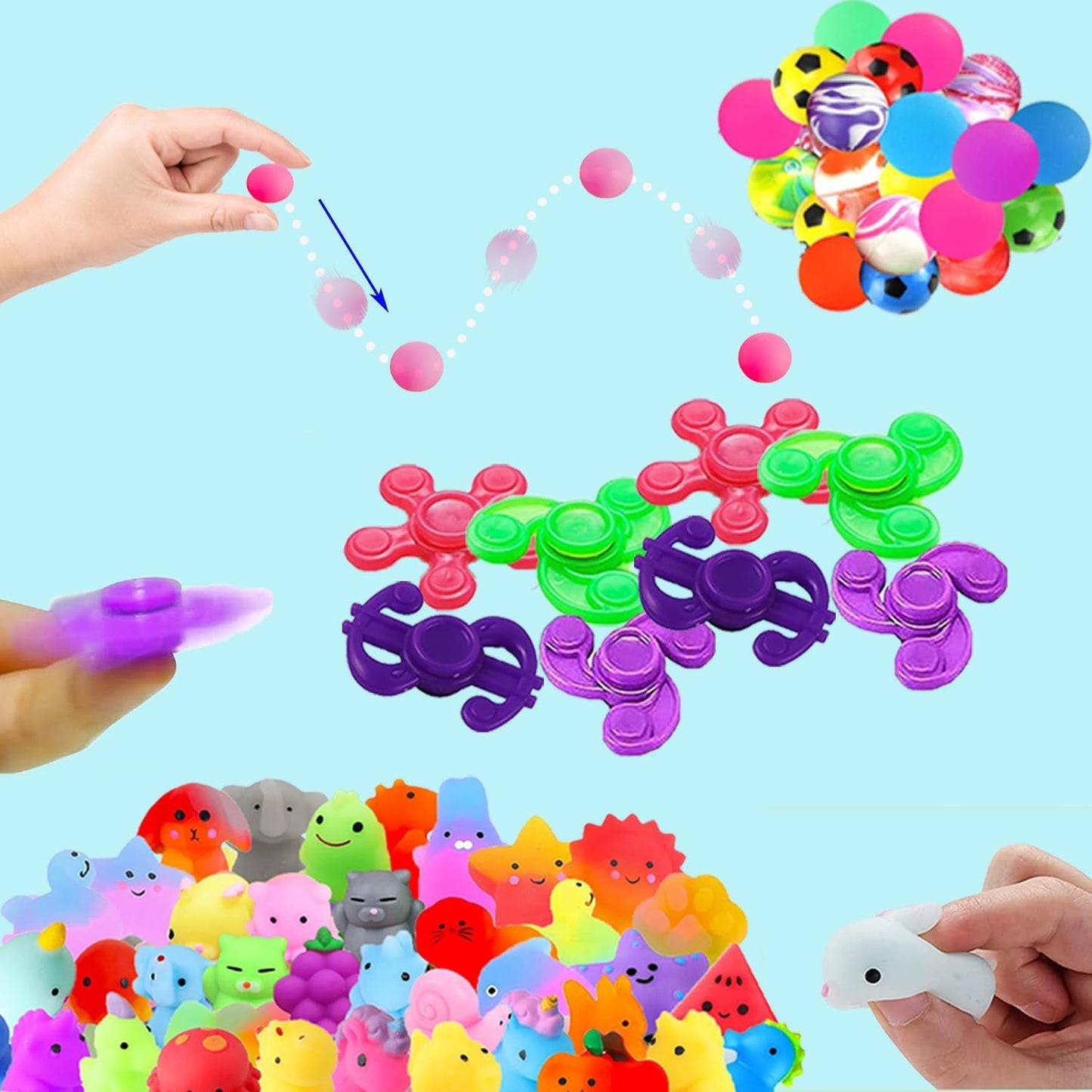 132 Pcs Party Favors - Assortment Treasure Box Toys for Kids 4-8, Classroom Prizes, Goodie Bags Stuffers, Christmas Stocking Stuffers, Pinata Fillers, Carnival Prizes