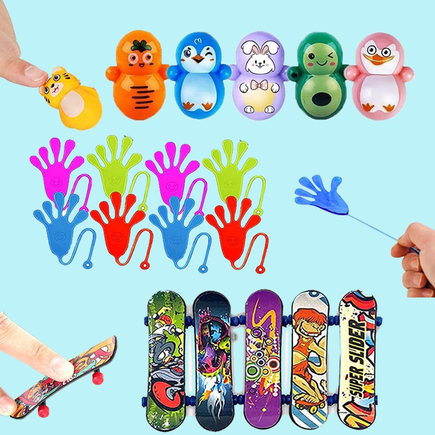 132 Pcs Party Favors - Assortment Treasure Box Toys for Kids 4-8, Classroom Prizes, Goodie Bags Stuffers, Christmas Stocking Stuffers, Pinata Fillers, Carnival Prizes