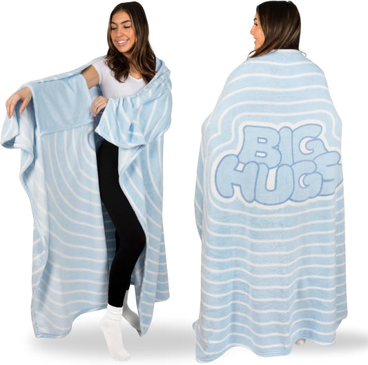 Wearable Blankets for Women, Adult Wearable Blanket Men, Girlfriend Gifts for Women Dorm Room Essentials for Her