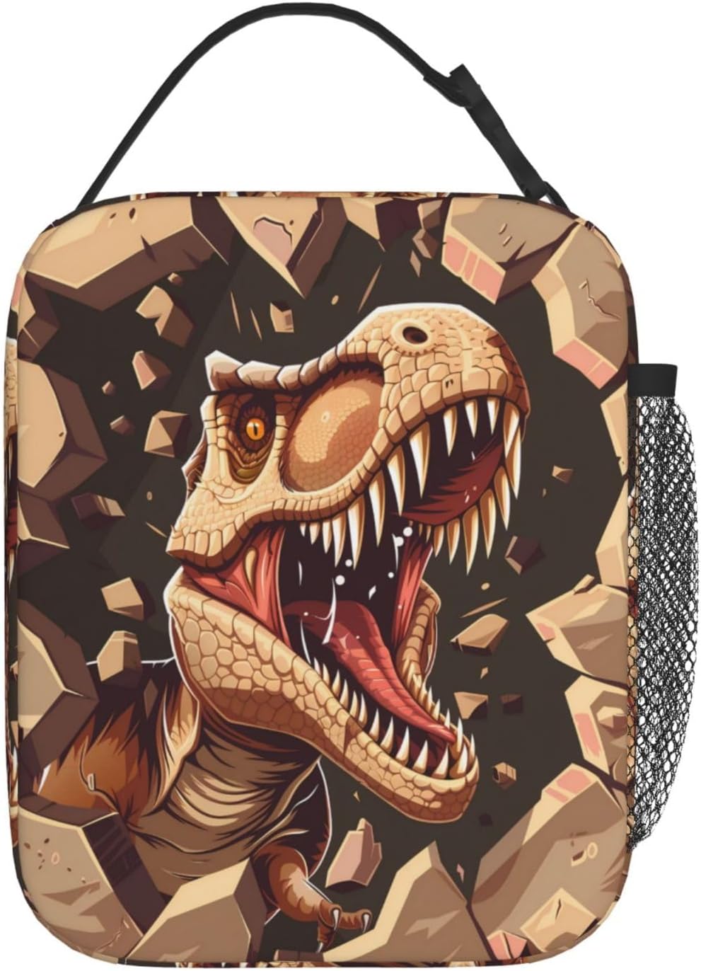 Insulated Lunch Box for Women Men, Dinosaur Lunch Box Reusable Portable Lunch Bag Cooler Tote Waterproof Lunch Container for Office Picnic Work Travel