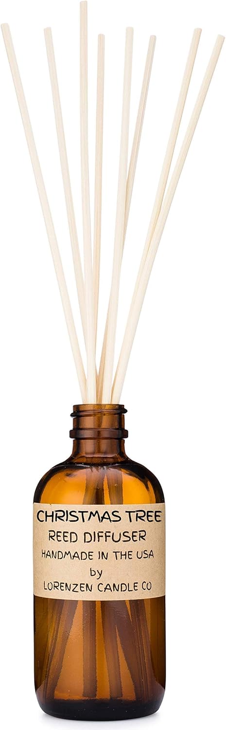Christmas Tree Reed Diffuser Set | Handmade in the USA by American Workers | Lasts For 2-3 Months |