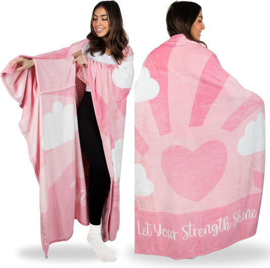 Wearable Blankets for Women, Adult Wearable Blanket Men, Girlfriend Gifts for Women Dorm Room Essentials for Her