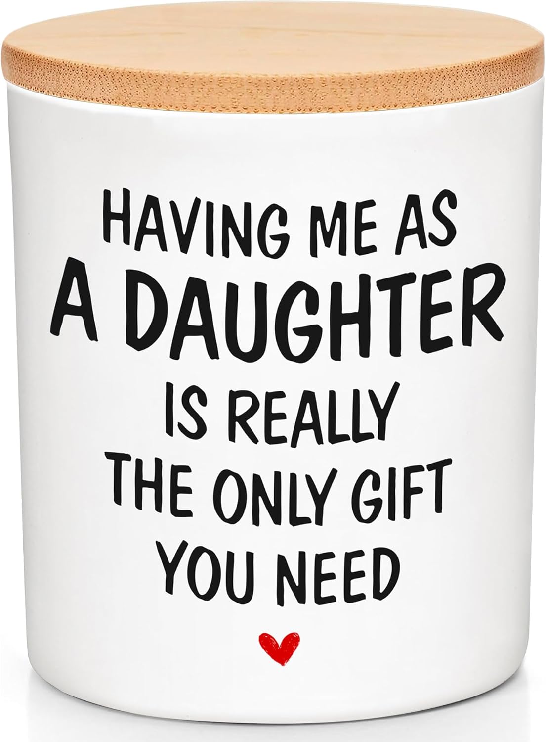 Gifts for Mom from Daughter - Mothers Day Gifts for Mom, Wife, Women - Moms Birthday Gift Ideas, Cool Birthday Gift for Moms - Funny Mothers Day Candle, mom Candle Funny from Daughter 10 oz