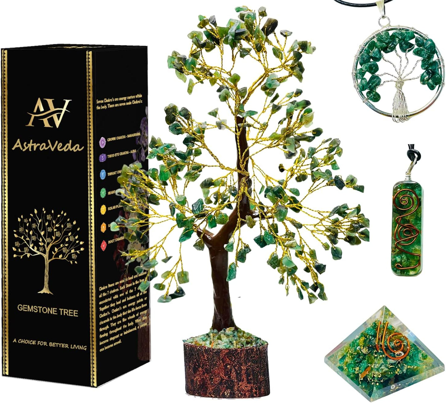 Green Jade Crystal Tree, Chakra Tree, Tree of Life, Chakra Tree, Feng Shui Tree, Healing Crystal, Gemstone Tree, Crystal Gifts, Healing Stones, Spiritual Gifts