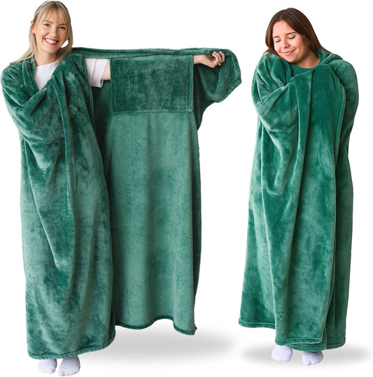 Wearable Blankets for Women, Adult Wearable Blanket Men, Girlfriend Gifts for Women Dorm Room Essentials for Her