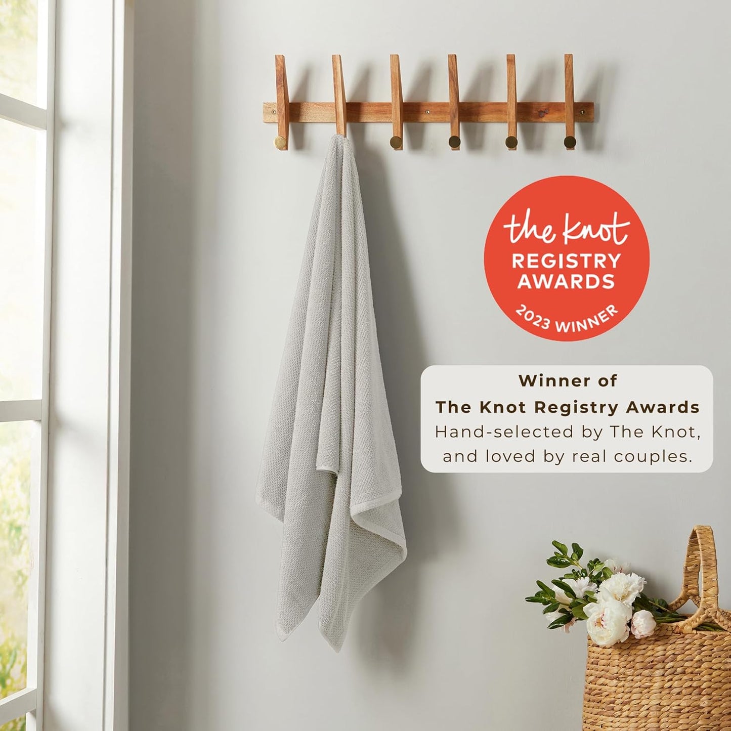 Light Grey Bath Sheets - 100% Cotton Oversized 2 Pack 68x35 Extra Large Towel Set - Absorbent, Quick-Drying, Durable Oversized Bath Towel for Bathroom Décor