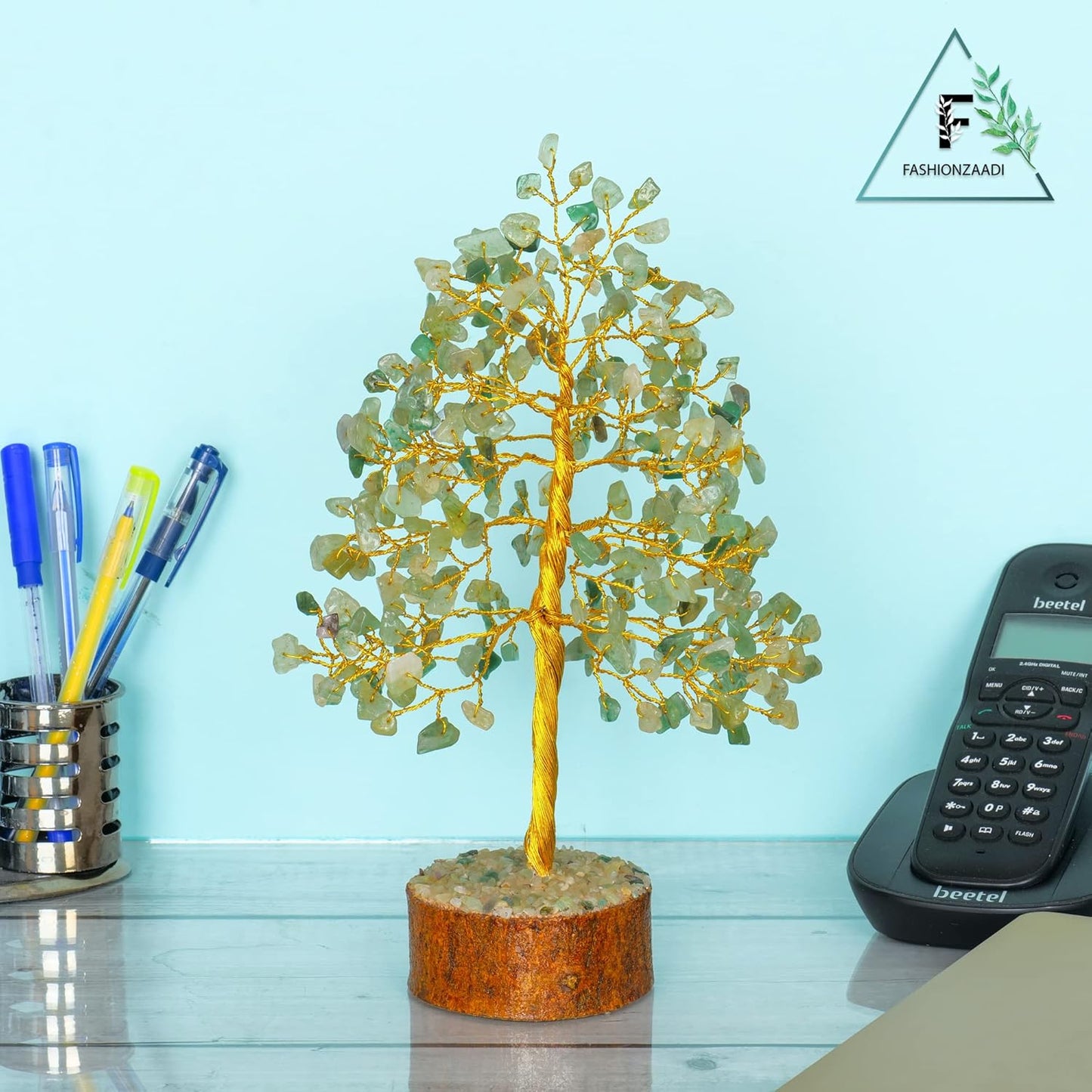 Green Jade Crystal - Crystal Trees - Jade - Tree of Life - Chakra Crystals - Meditation Gifts - Office Decor - Spiritual Gifts - Desk Decorations - Gifts for Home - Feng Shui Tree - Bonsai Money Tree