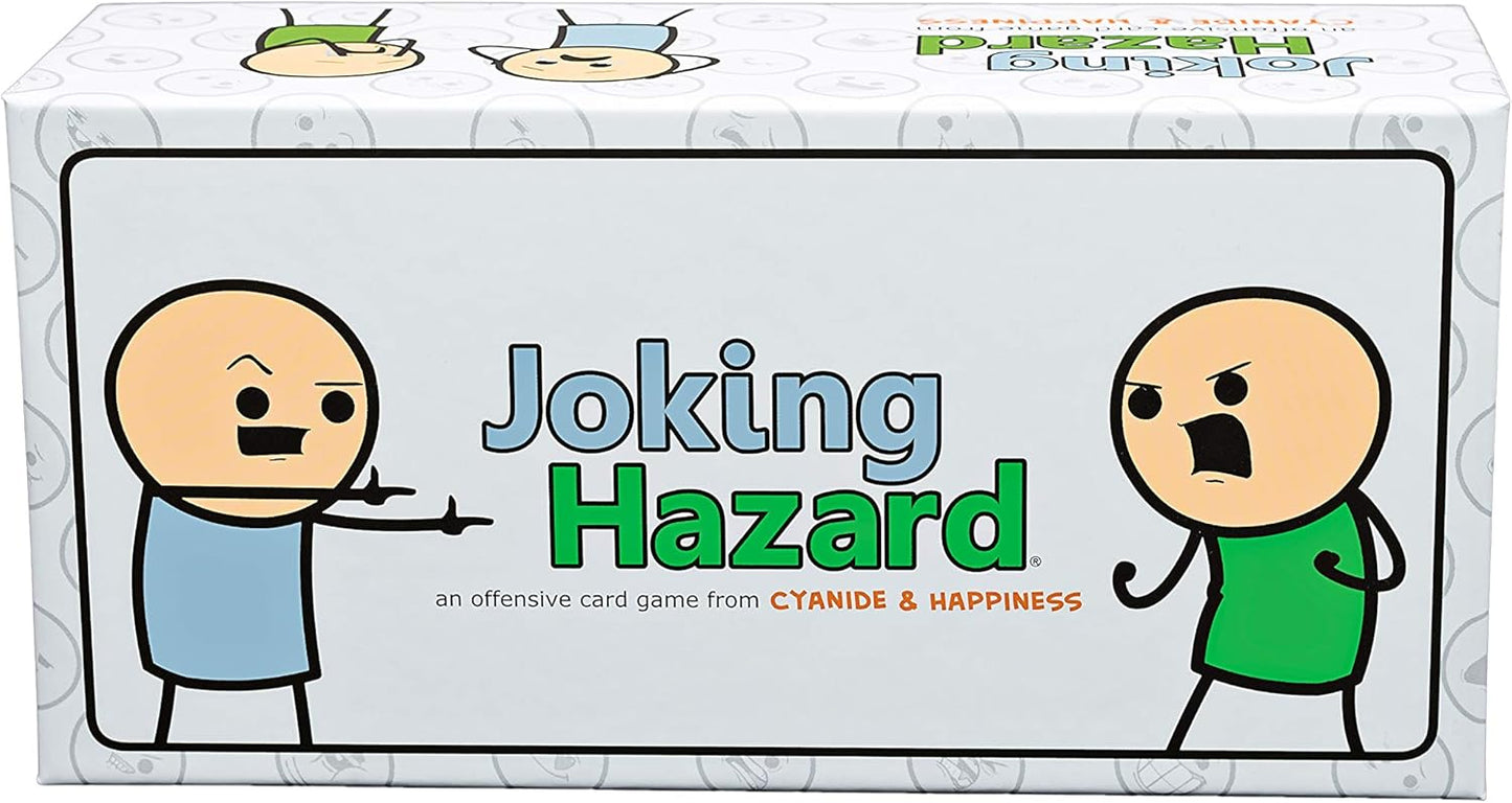 Joking Hazard by Cyanide & Happiness - 360+ Funny & Inappropriate Comic Cards, Hilarious Party Games | Includes Add-Your-Own-Words Cards