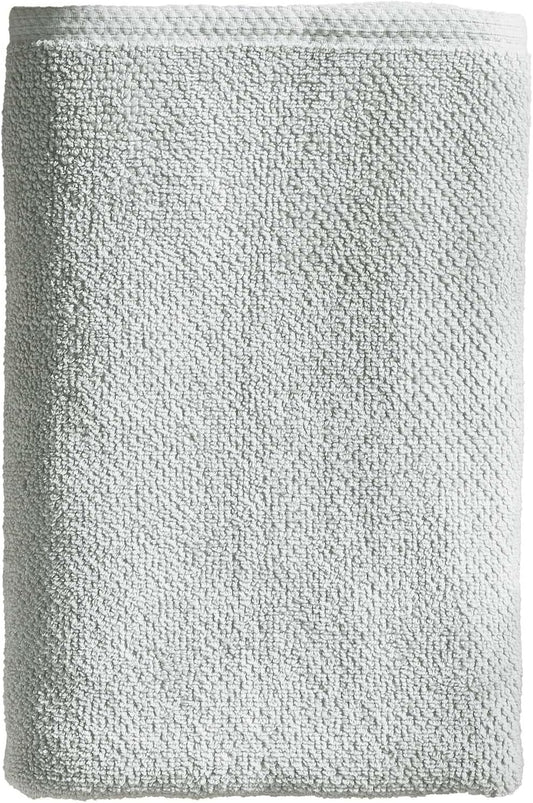 Light Grey Bath Towel - 100% Cotton 54x27 Towel - Absorbent, Quick-Drying, Durable Bath Towels for Bathroom Decor - Low-Twist, Two-Ply Fibers (Light Grey)