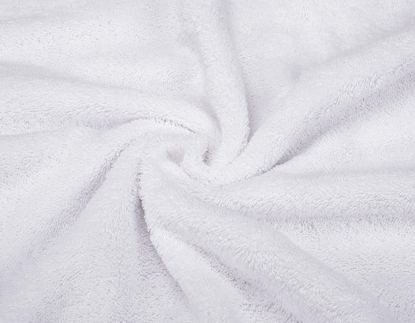 American Soft Linen Premium 3 Piece Towel Set, 1 Bath Towel 1 Hand Towel 1 Washcloth, 600 GSM 100% Cotton Turkish Towels for Bathroom, White Towel Set