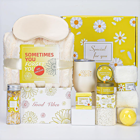 Care Package for Women, Gift Baskets for Women, Unique Birthday Gifts,Self Care Gifts ,Get Well Gifts ,Relaxing Spa Gifts .