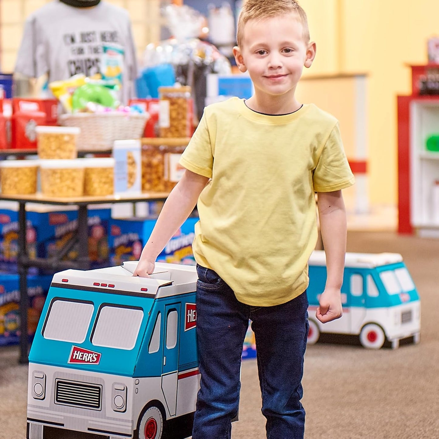 Herr's Variety Snack Truck Box, Assorted Flavors, 42-Pack - Crisp 'N Tasty, Barbecue, Sour Cream & Onion Potato Chips, Cheese Curls, Pretzels, Popcorn & More
