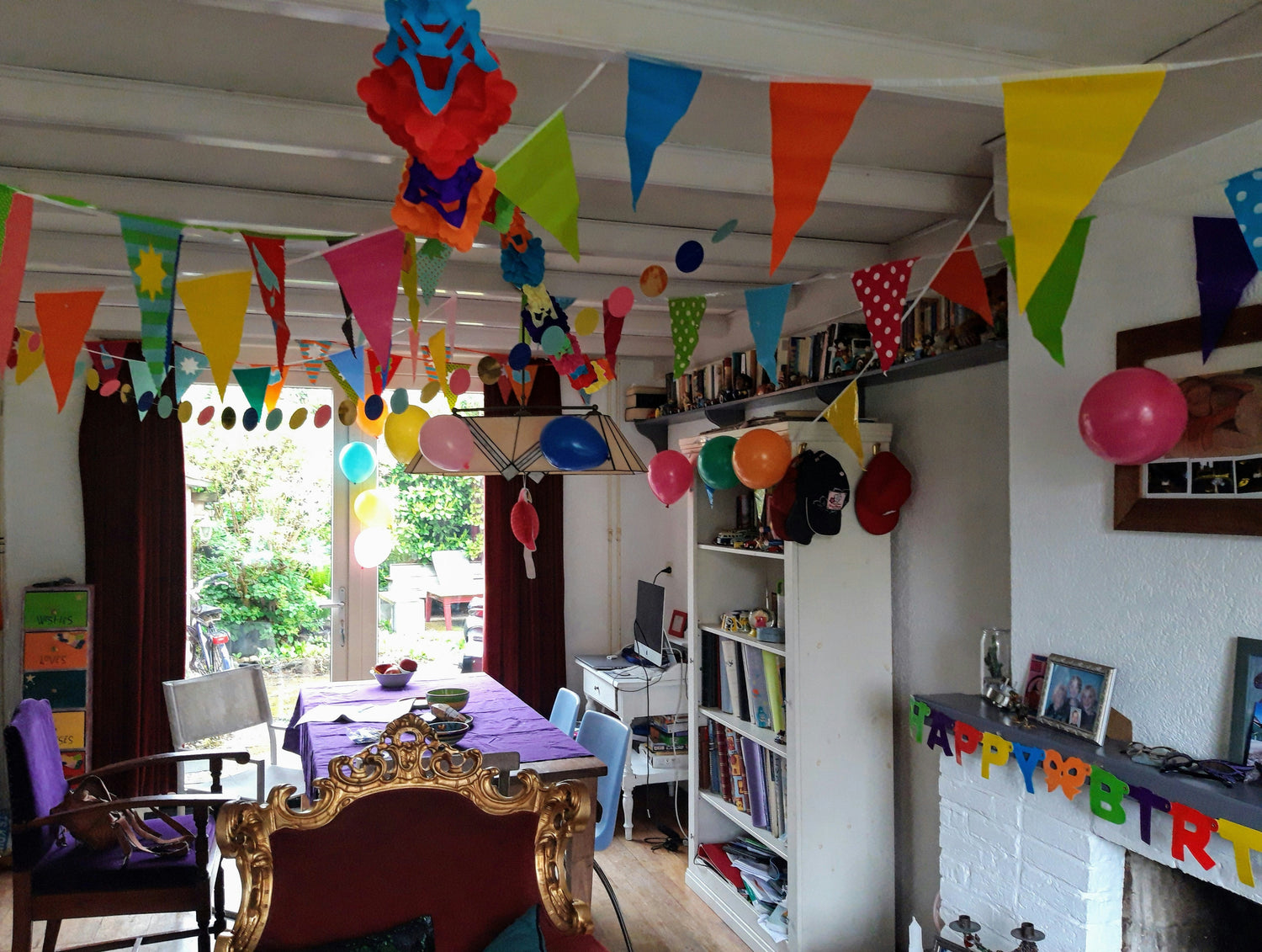 party supplies, custom banners, birthday decorations