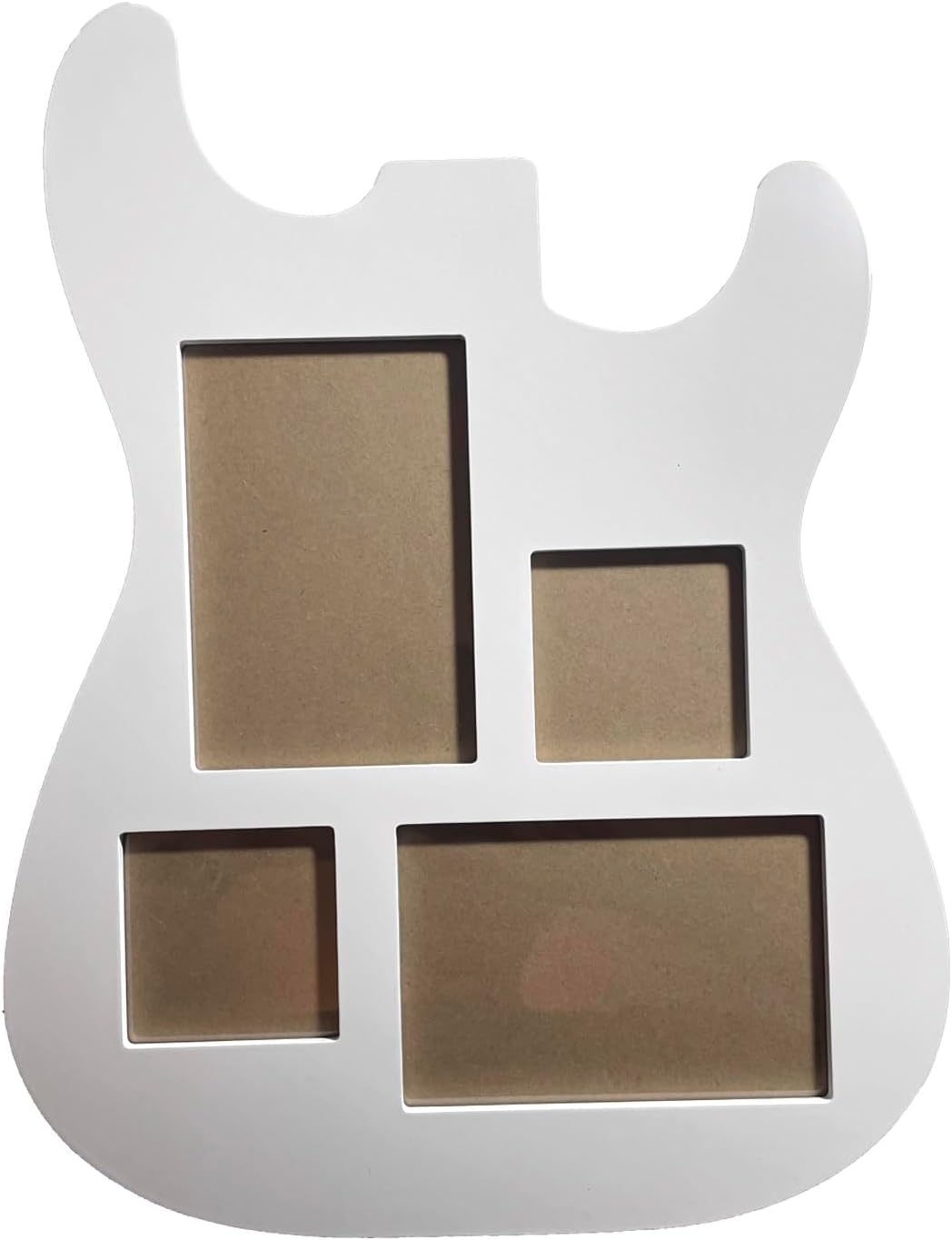 Guitar Body Picture Frame (White)