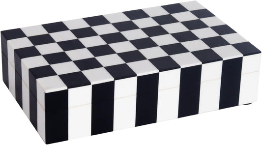 Handicrafts Home Handmade Puzzle Collection Decorative Jewelry Box Organizer – Keepsakes, Trinkets, and Home Decor – Antique Coffee Table Storage, Memory Box, Farmhouse Style Decor Check, 8x5x2