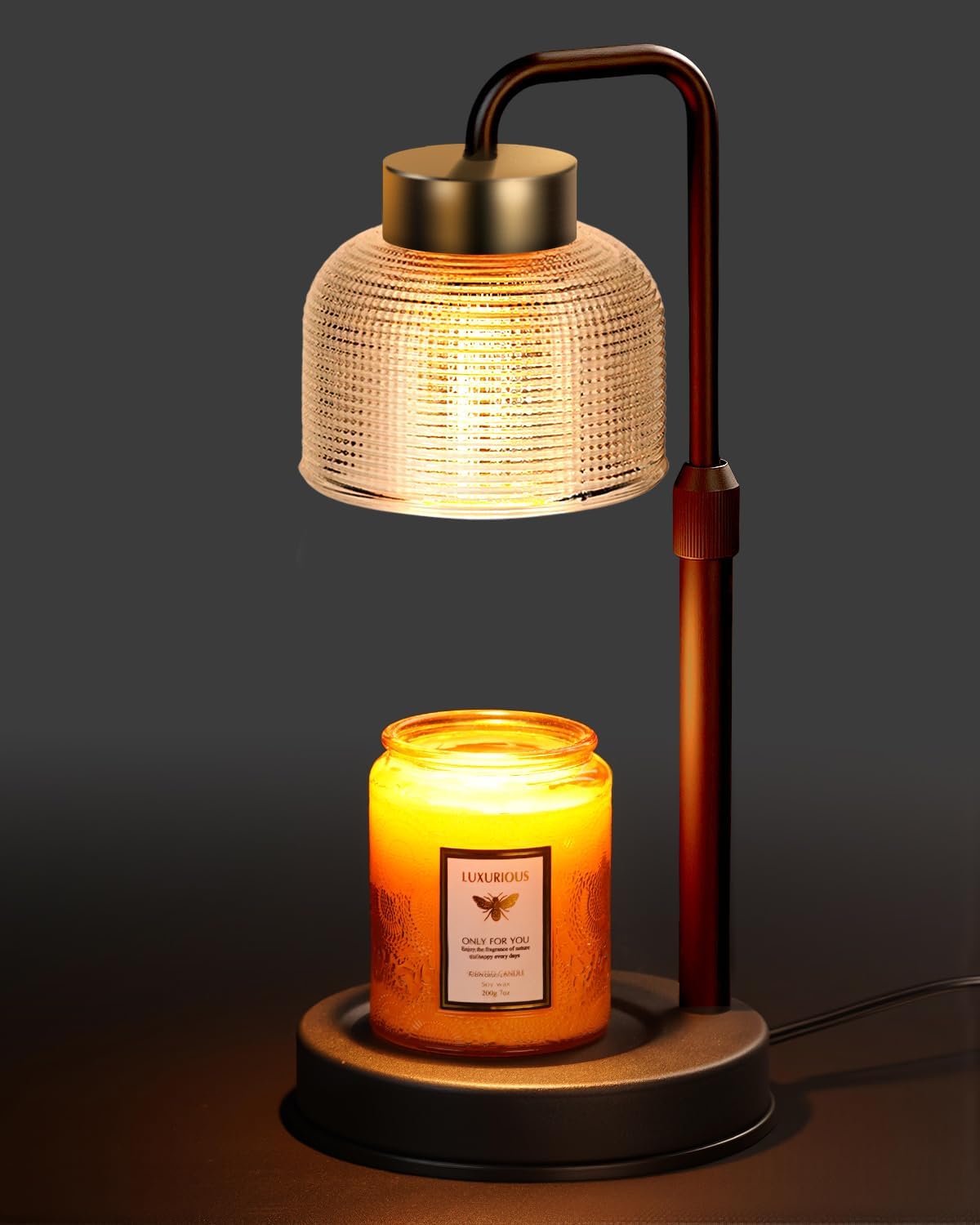 Candle Warmer Lamp with Timer & Dimmable Brightness, House Warming Gifts New Home, Candle Warming Lamp Gifts for Christmas, Birthday Gifts for Women Mom, Flameless Wax Melt Warmer for Jar Candles