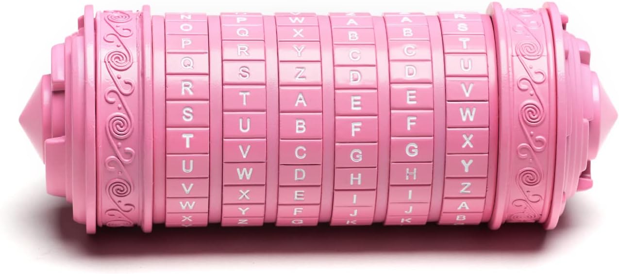 Cryptex Da Vinci Code Money Puzzle Box for Cash Gift Puzzle Boxes with Hidden Compartments Valentine's Day Gift for Boy Birthday Gifts for Her Gifts for Girlfriend Gifts for Men Gift for Mom