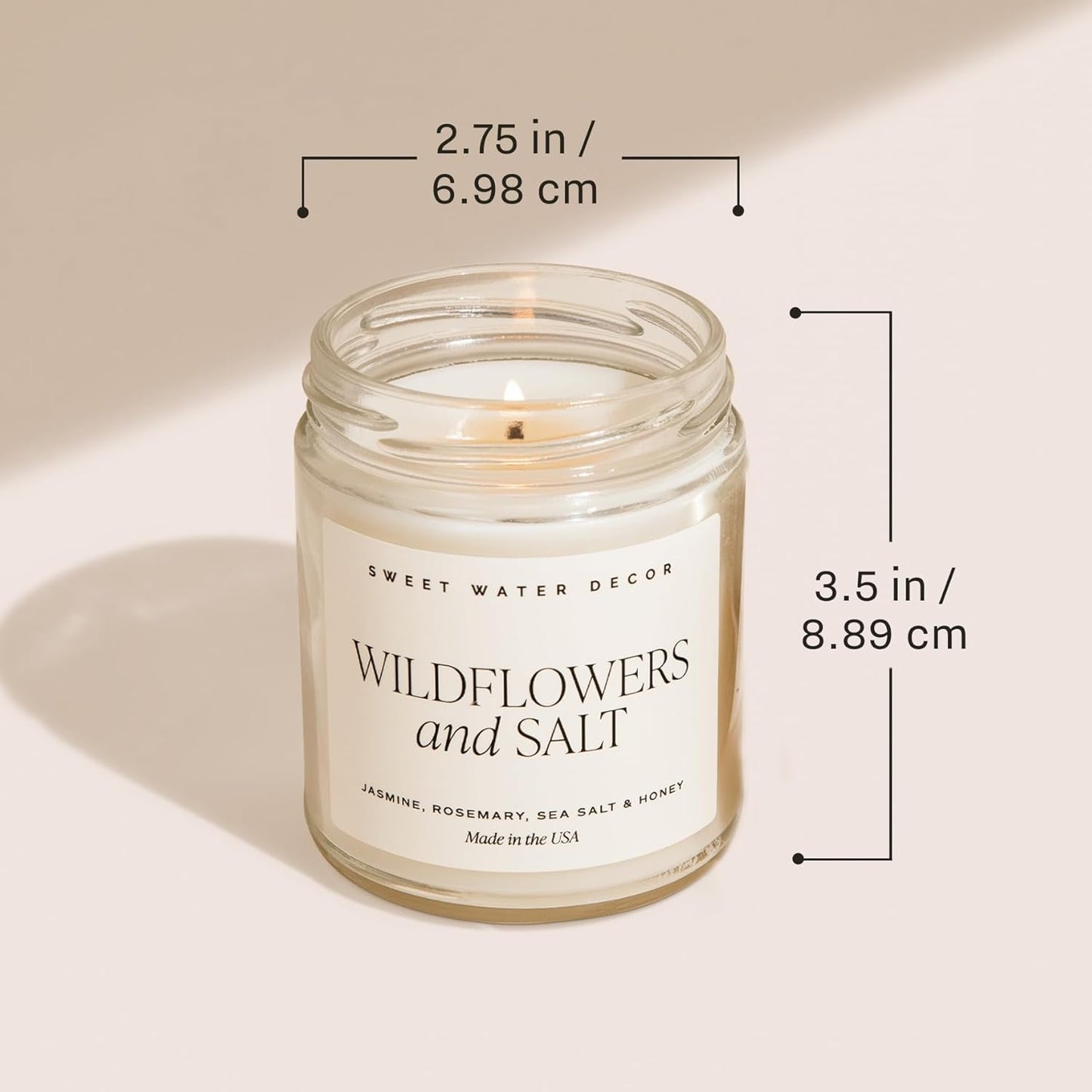 Sweet Water Decor Halloween Candle - Scented Candle with Wood, Warm Spice, and Citrus Scents - Decorative Candle with 40 Hours Burn Time - Perfect Spooky Candles Gift - Patterned Jar Candle 9oz