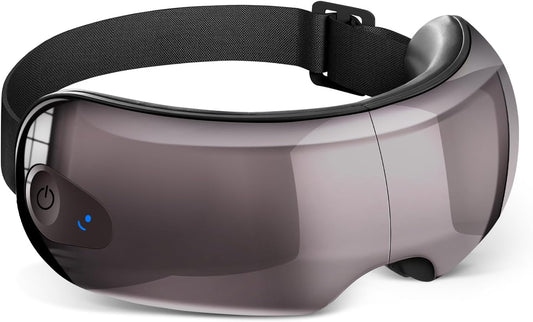 NOWWISH Smart Eye Massager with Heat & Bluetooth Music for Reduce Eye Strain, Headache and Migraine Relief, Improve Sleep - Fathers Day, Birthday Gifts for Women Men, Gifts for Mom Dad Wife -