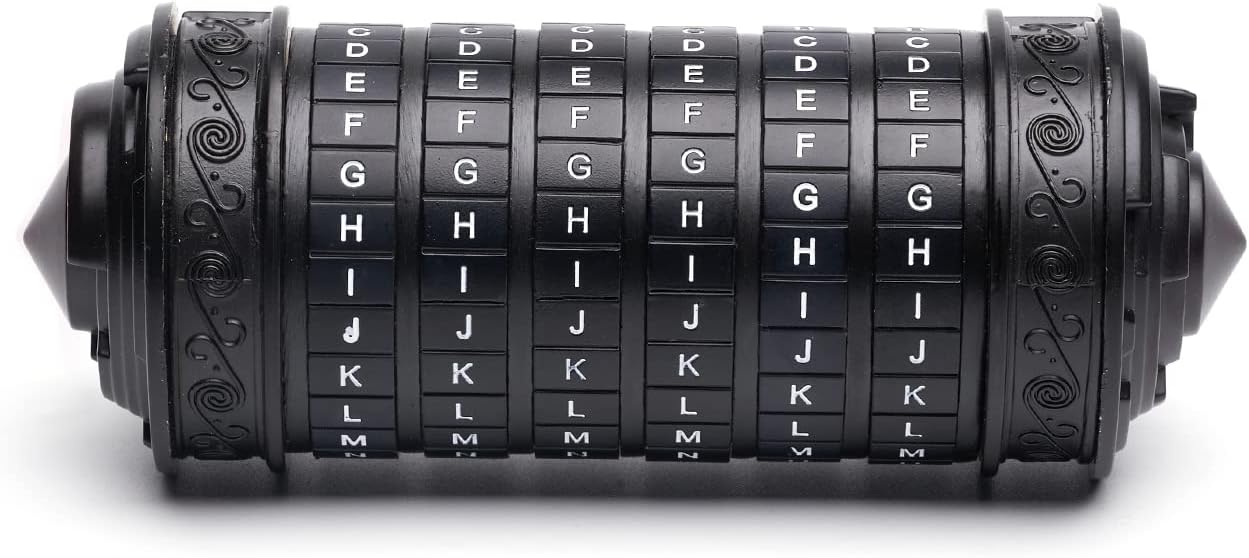 Cryptex Da Vinci Code Money Puzzle Box for Cash Gift Puzzle Boxes with Hidden Compartments Valentine's Day Gift for Boy Birthday Gifts for Her Gifts for Girlfriend Gifts for Men Gift for Mom