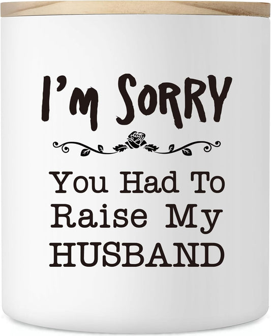 Mother in Law Gifts from Daughter in Law, 10oz Funny Mothers Day Birthday Gifts for Mom in Law Boyfriend's Mom, Thanksgiving Anniversary Retirement Gift for Mother-in-Law, Lavender Scented Soy Candle