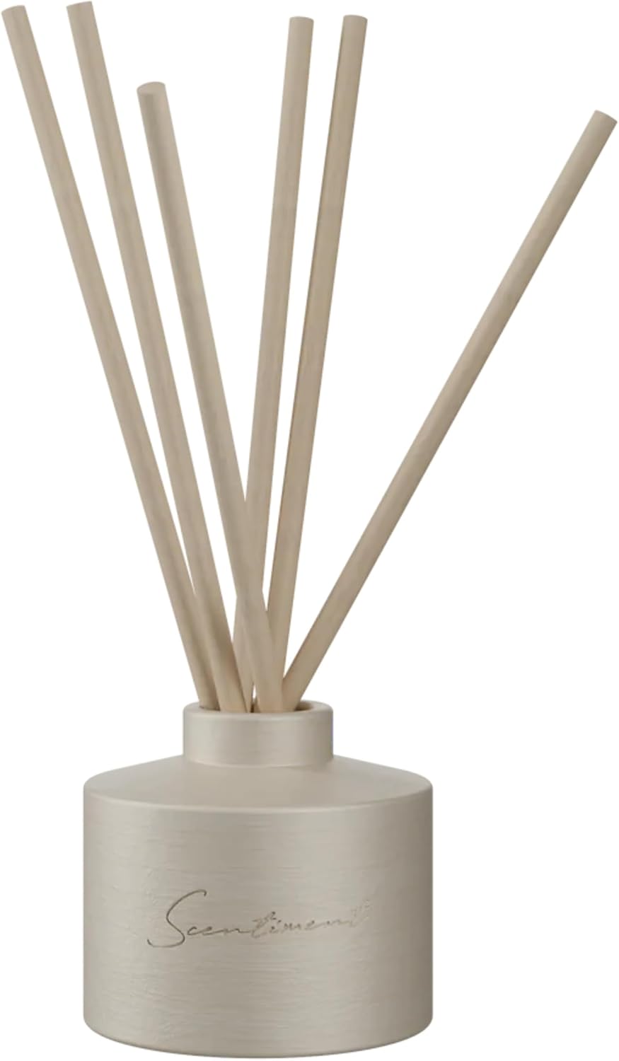 Day Dream Reed Diffuser - Beige Ceramic | 100ml | Long-Lasting Home Fragrance | Includes Reed Sticks & 120ml Day Dream Reed Diffuser Oil