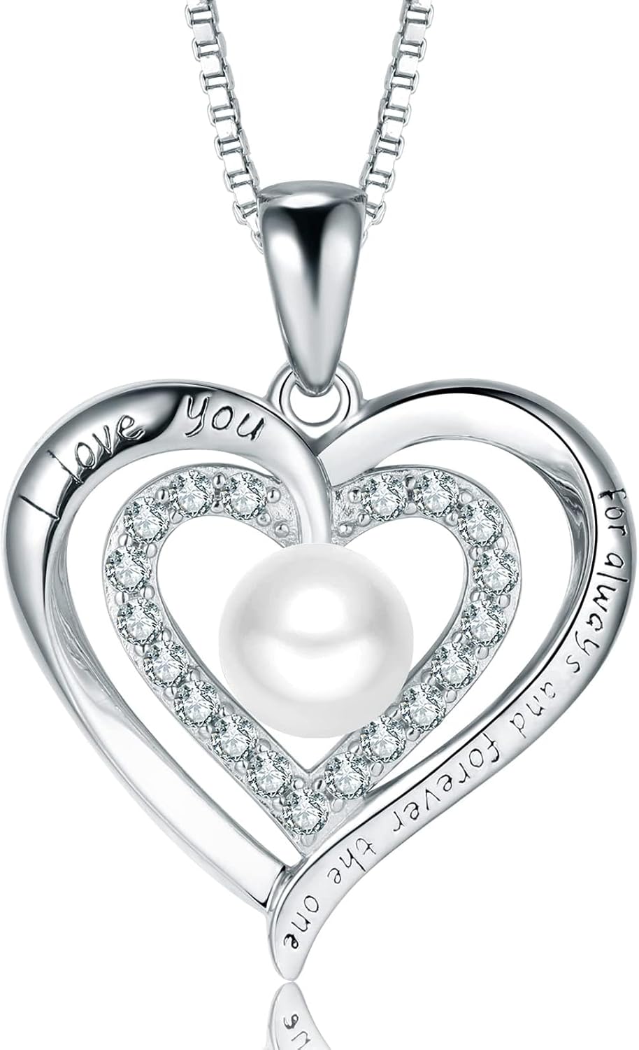 Pearl Necklace, Mothers Day Gift for Mom, Wife, Anniversary, Birthday, Christmas, Valentine's Day - Fine Jewelry