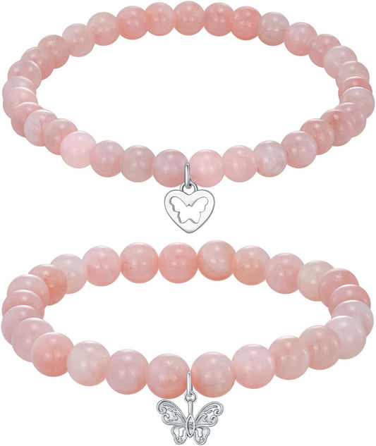 Couples Bracelets for Women Men 925 Sterling Silver Couple Friendship Bracelets Matching Jewelry