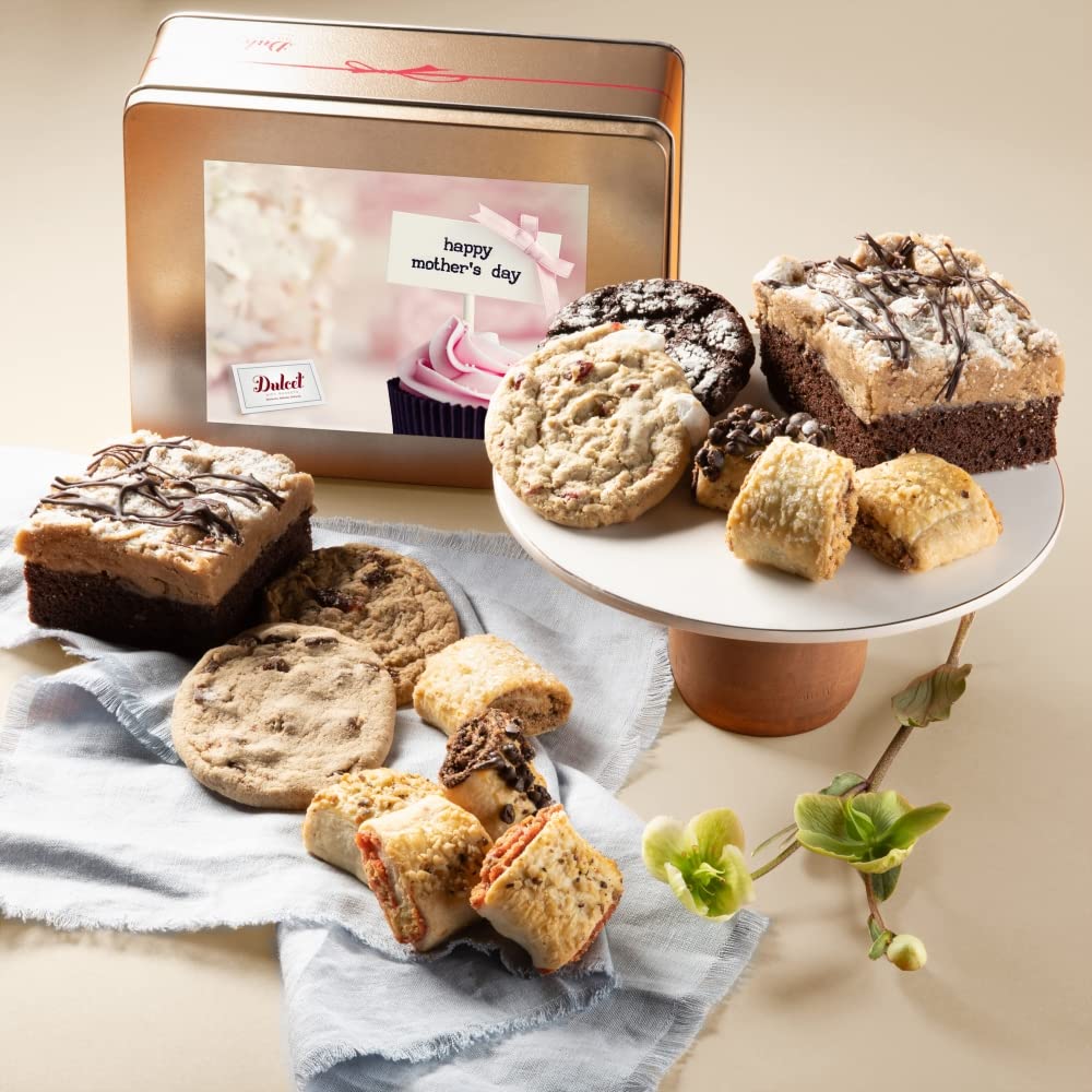 Mother's Day Gift Baskets Gourmet Food Gift Baskets Food Gifts for Mom, Grandmother, Sister Daughter, and Friends Food Gifts By Dulcet Gift Baskets