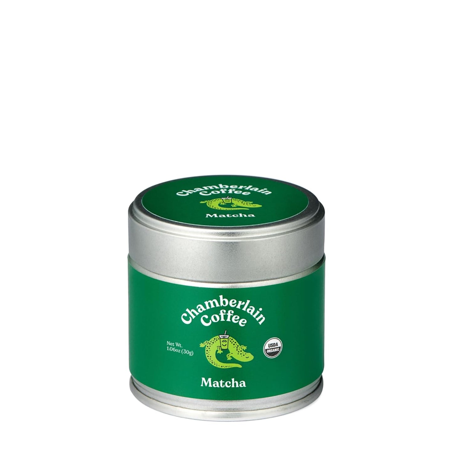 Chamberlain Coffee Ceremonial Matcha Green Tea Powder - Japanese Green Tea + Original Grade Matcha - Hot or Iced - Organic, Vegan & Gluten-Free Matcha Powder, 1.06 oz
