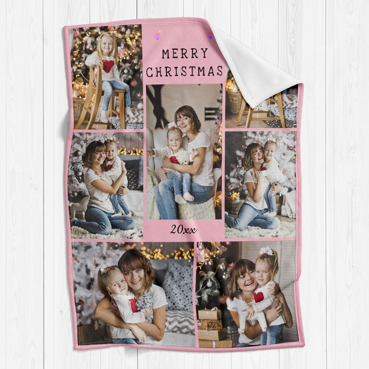 Custom Blankets with Photos, Personalized Photos Blanket Using My Own Photo, Customized Blankets with Picture, Personalized Gifts for Women Men Baby Child